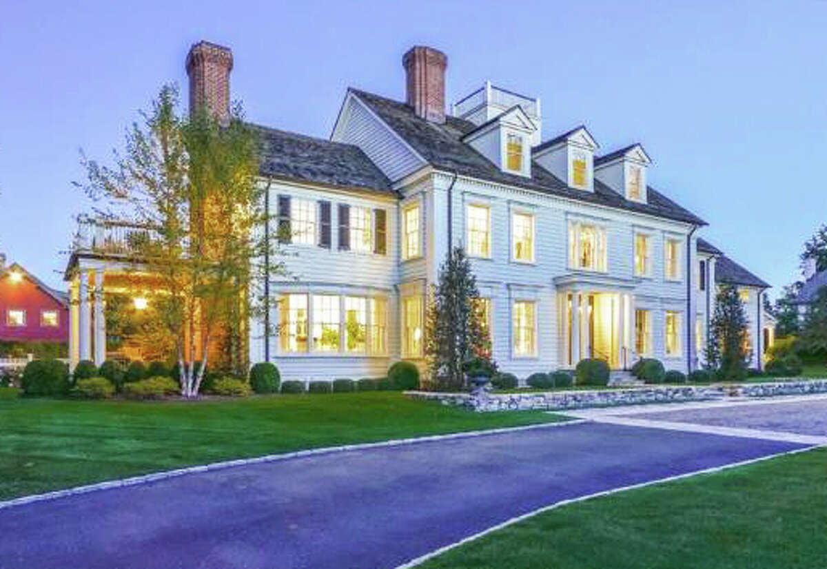 The property at 581 Sasco Hill Road was recently sold for $6.1 million.