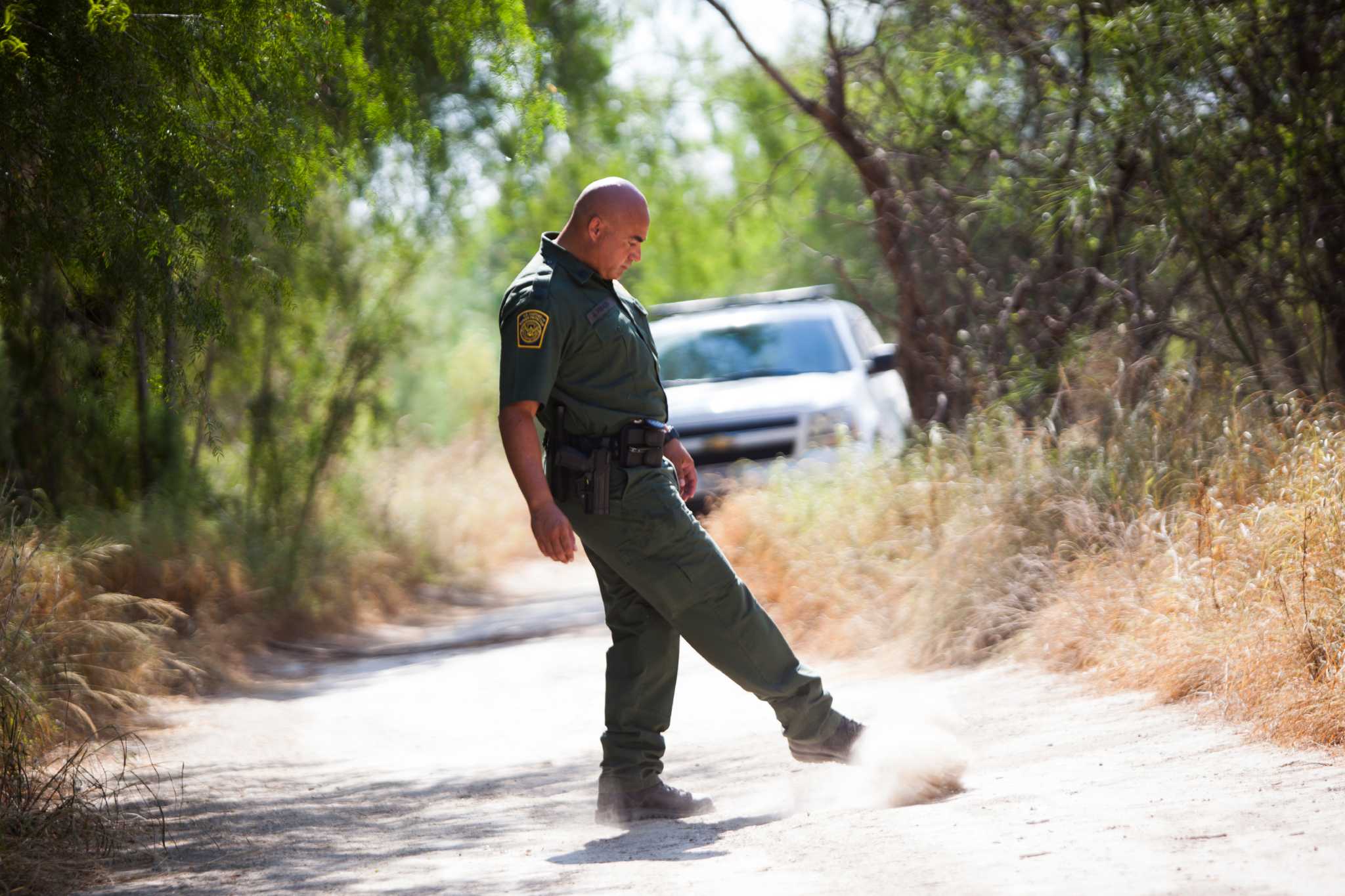 ROMA, Starr County - The U.S. Border Patrol agent had not seen an undocumen...