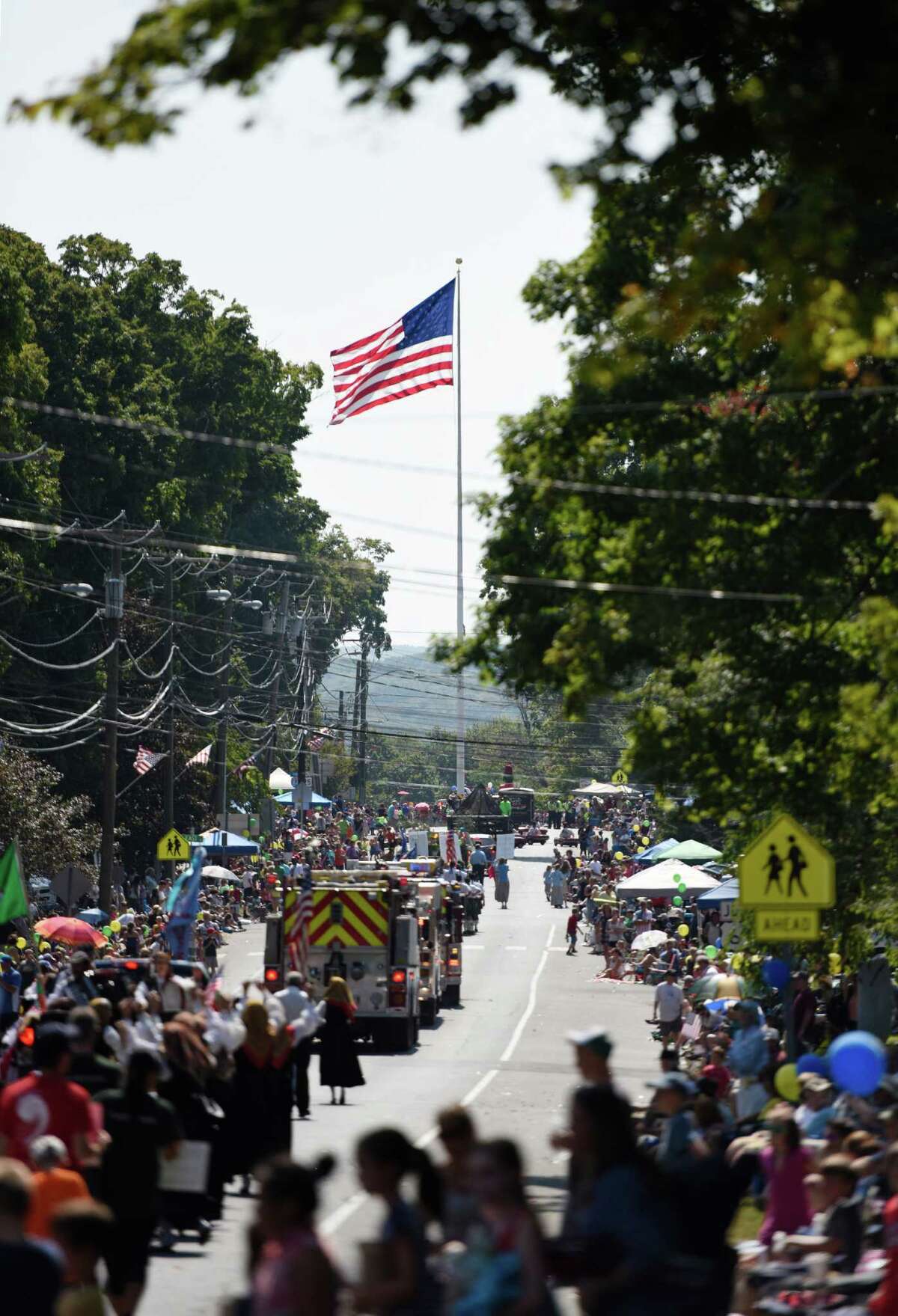 Thousands celebrate Labor Day at annual Newtown parade