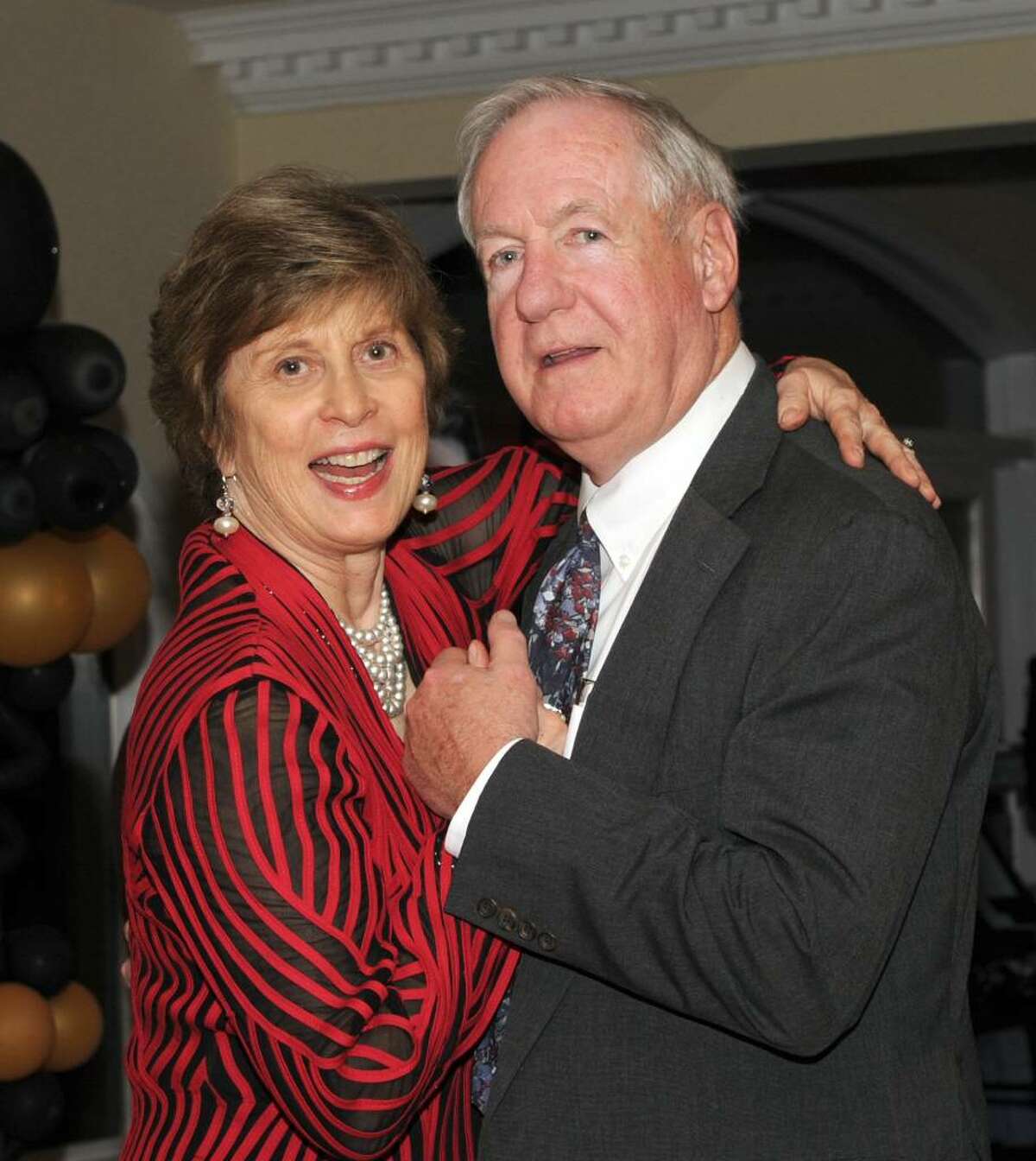 Former Brookfield First Selectman Jerry Murphy and his wife Susan, dance together at the Oscar Night Gala, Saturday, March 20, 2010.