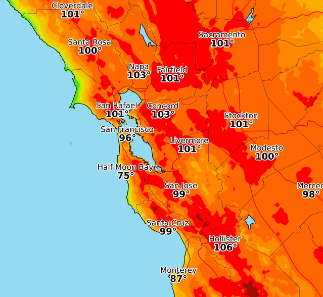 Heat advisory issued as triple-digit temps hit parts of Bay Area