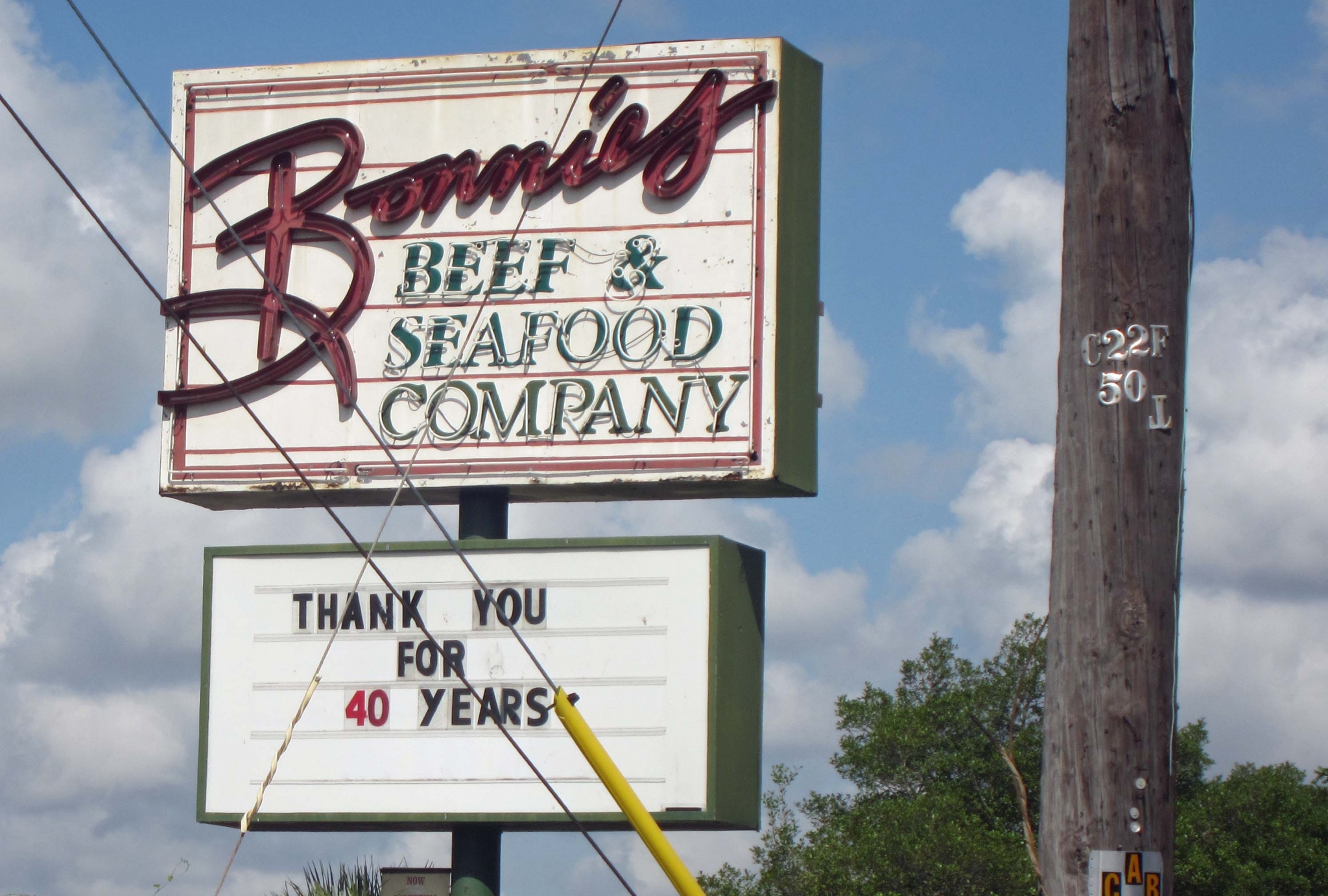 Predead restaurants We've come to bury Bonnie's