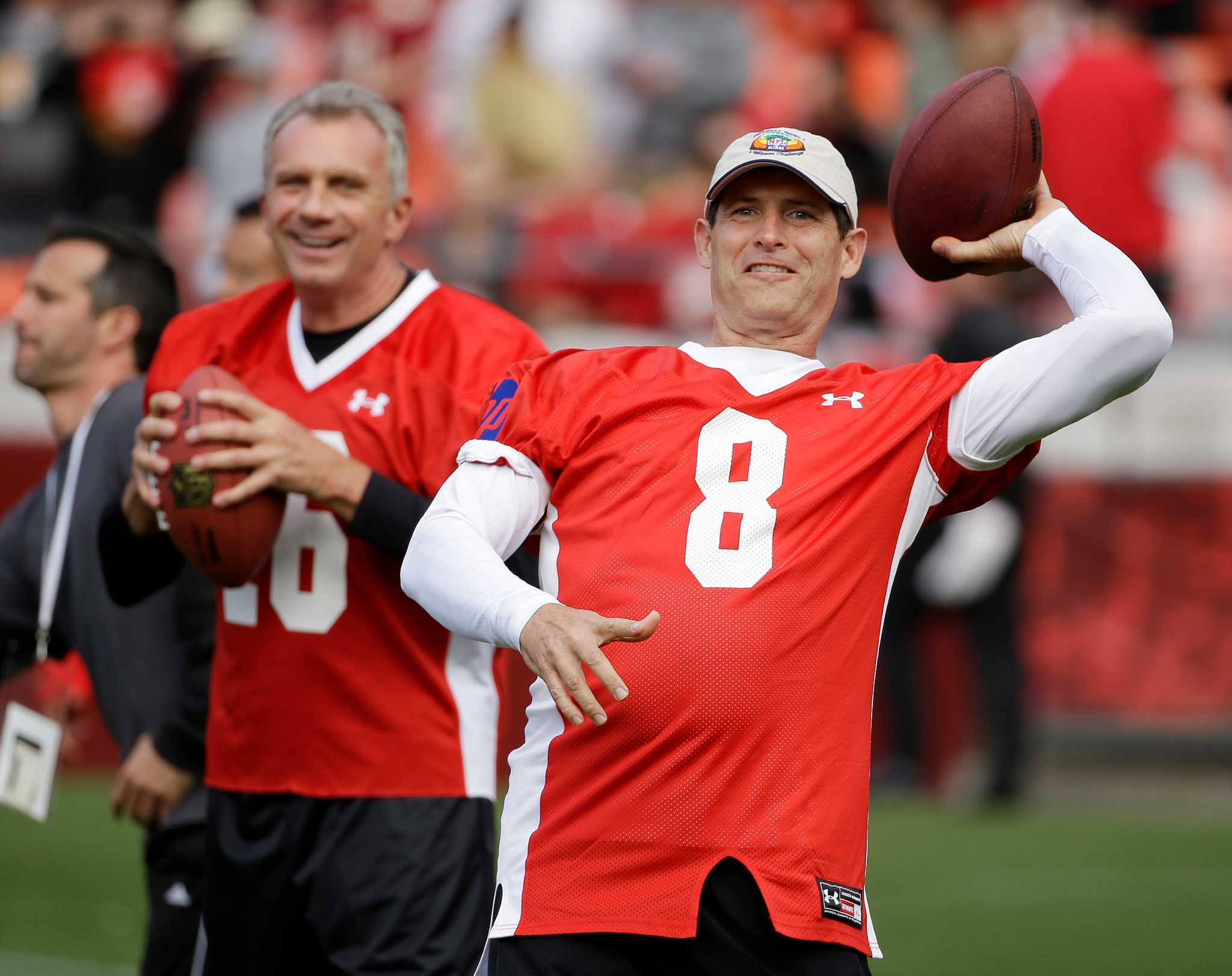 Steve Young, Jim Plunkett launch countdown to Super Bowl 50