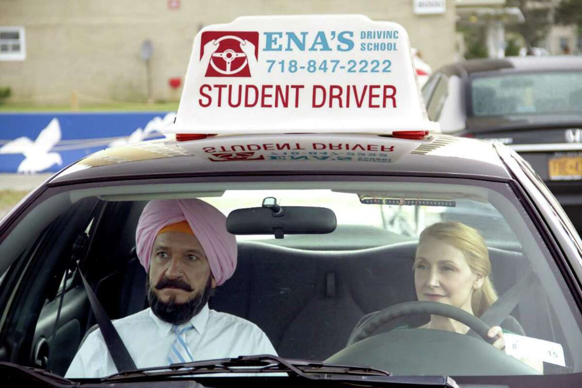 Ben Kingsley and Patricia Clarkson try to find their way in "Learning to Drive."