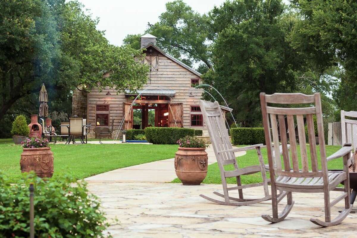 Historic barn transported to Texas party place for family ranch
