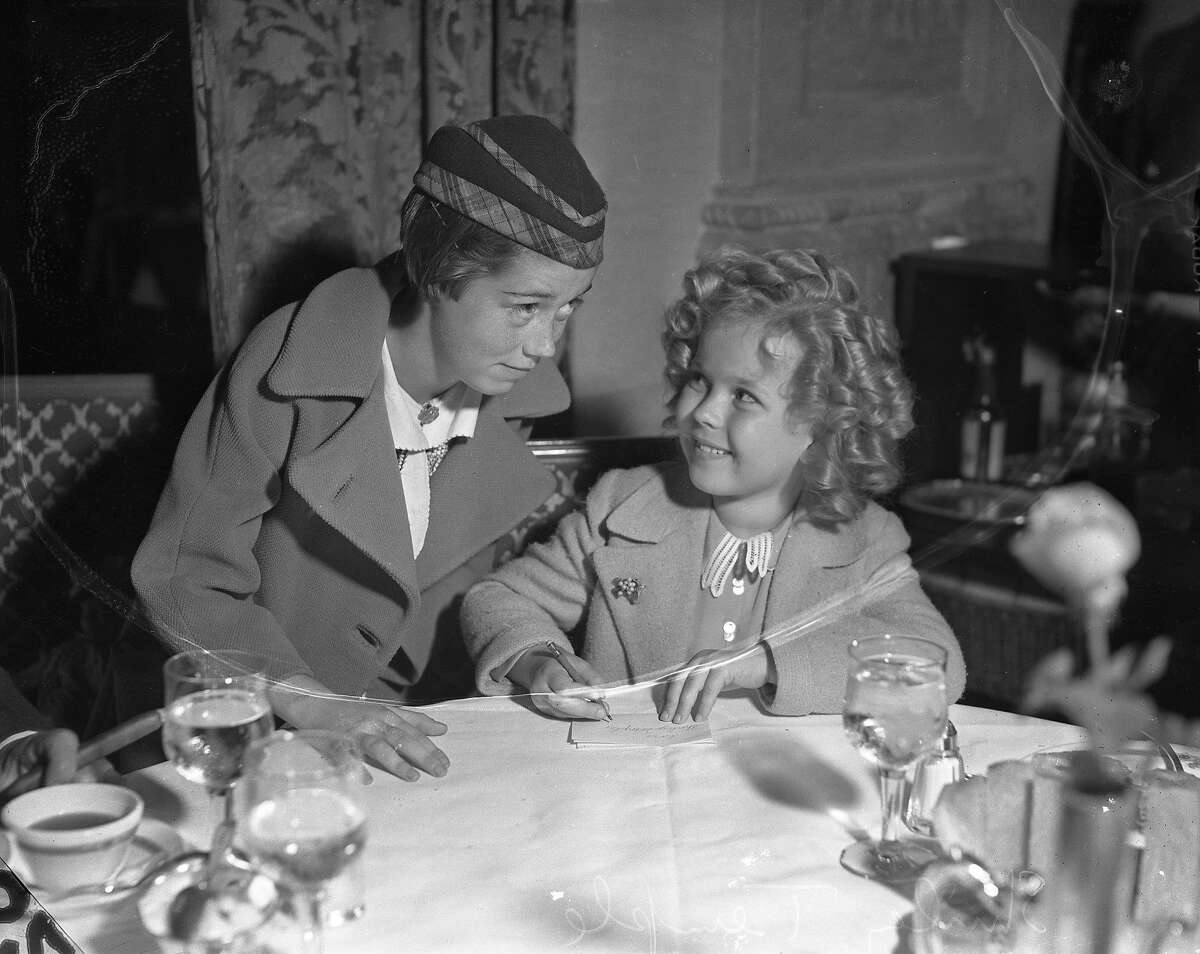 Shirley Temple on vacation in San Francisco July 31, 1936