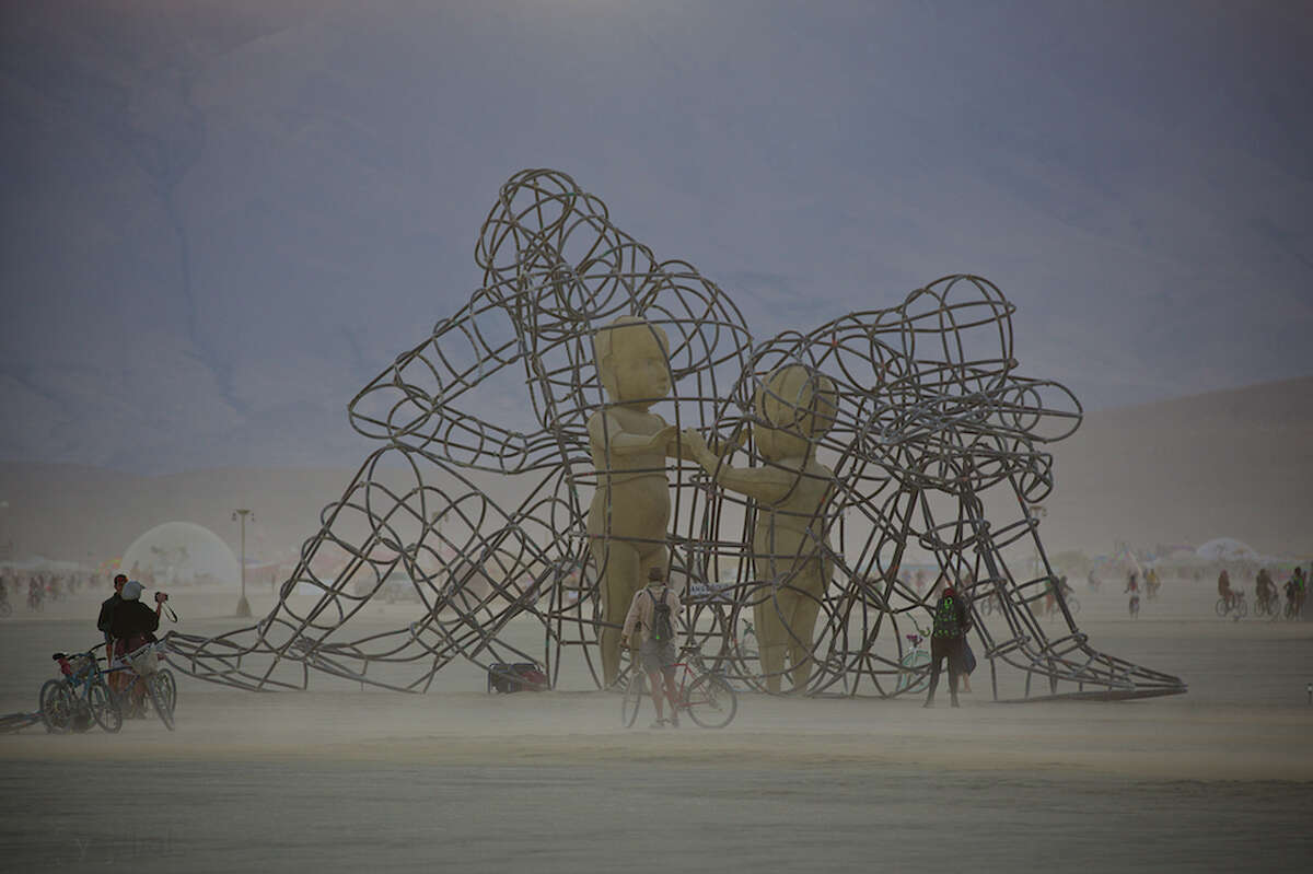 Burning Man artist turns Lenin statue in Ukraine into Darth Vader