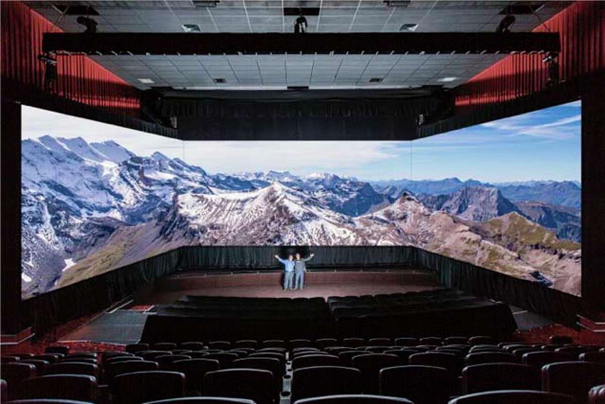 Santikos Silverado on the Northwest Side will feature a new Barco Escape theater, which offers a three-screen, immersive experience for viewers.