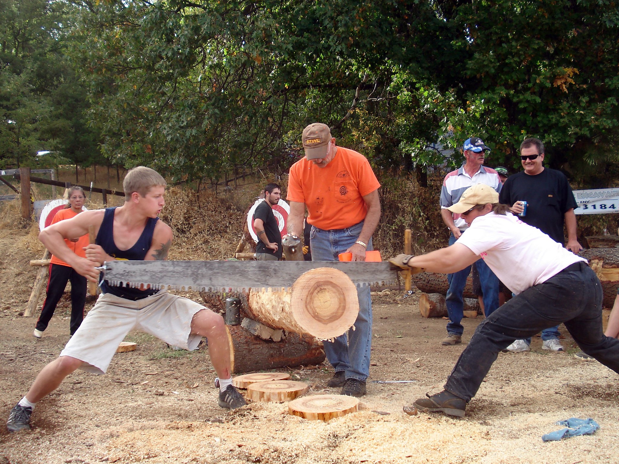 Calaveras oiling up chain saws for Lumberjack Day - SFGate