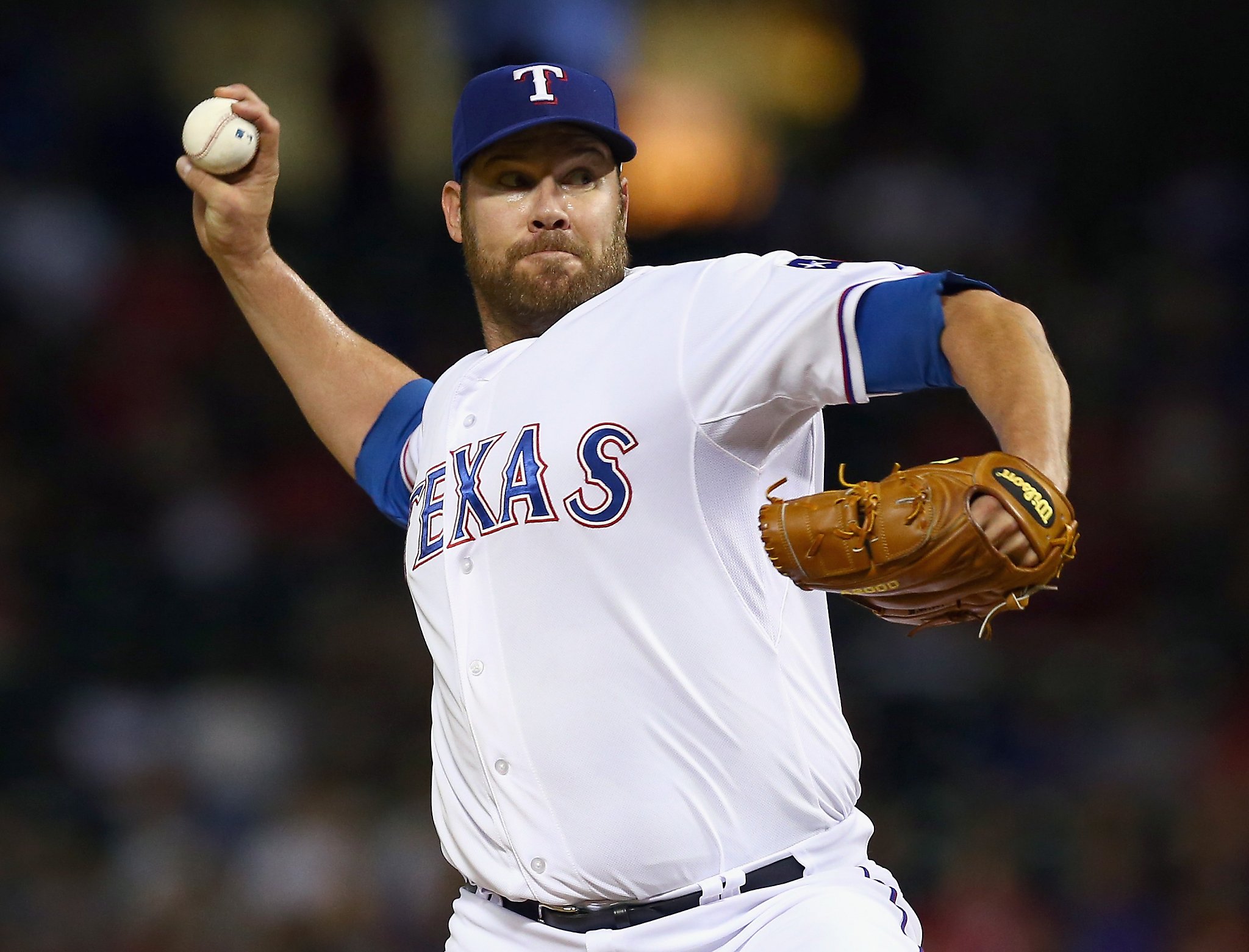 Adrian Beltre and Elvis Andrus by Tom Pennington