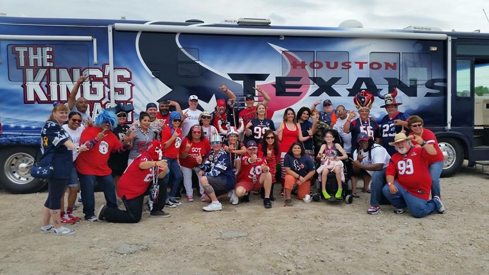 The Texans' top tailgate groups