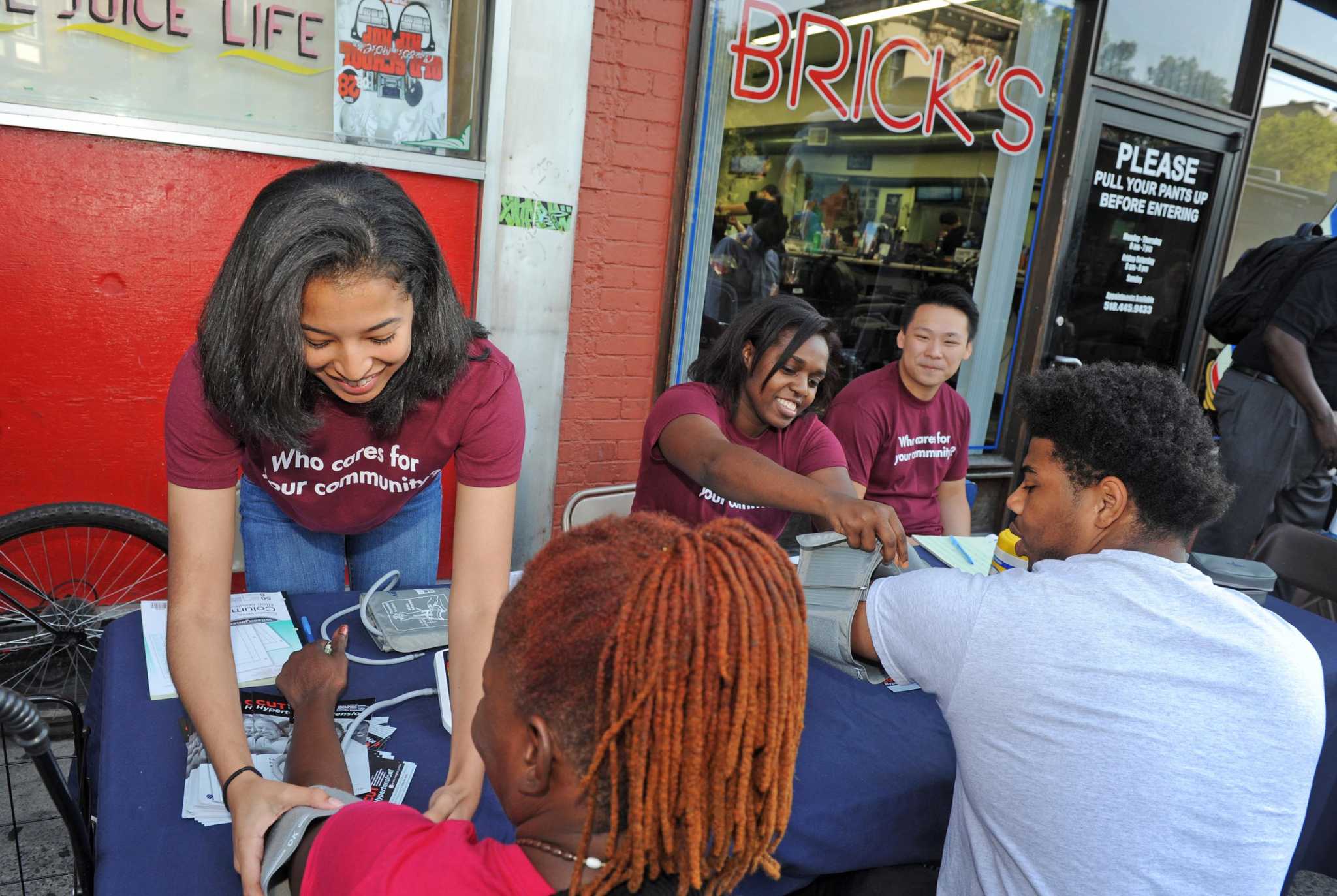 Albany Med, Alpha Phi Alpha bring blood pressure checks to