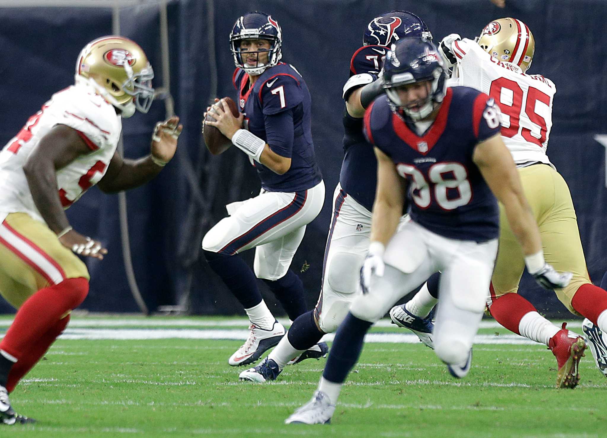 Johnson a worthwhile role model for Texans' Hoyer