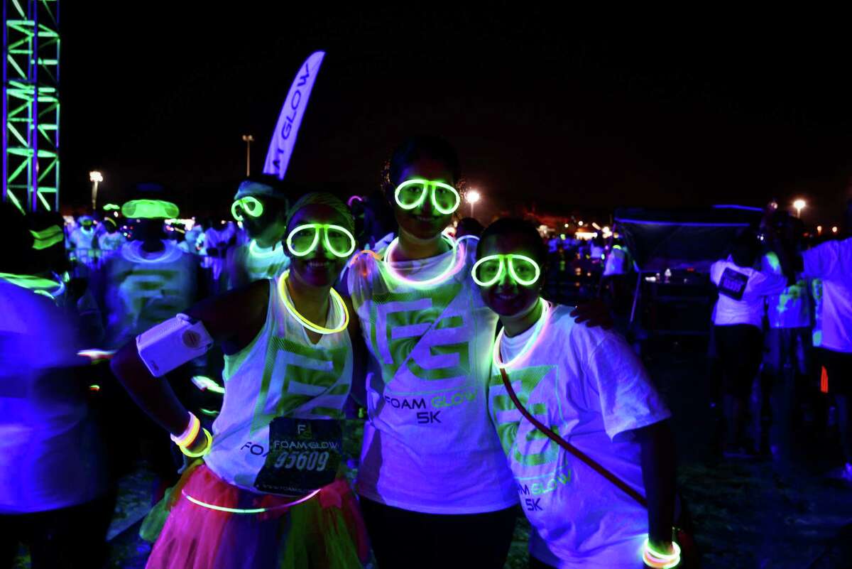mySpy 5K 'foam glow run' got bright and slippery