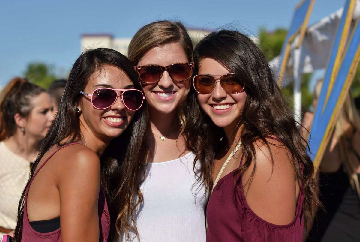 Texas State football fans and students partied hard at an epic tailgate bash before the Bobcats destroyed Prairie View A&M.