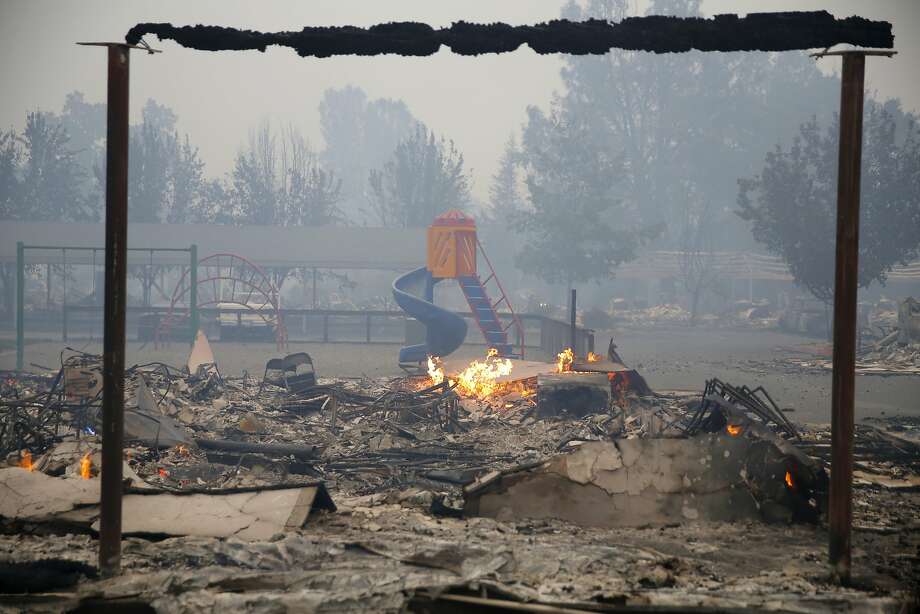 Homes destroyed, 4 firefighters injured in Valley Fire in Lake County