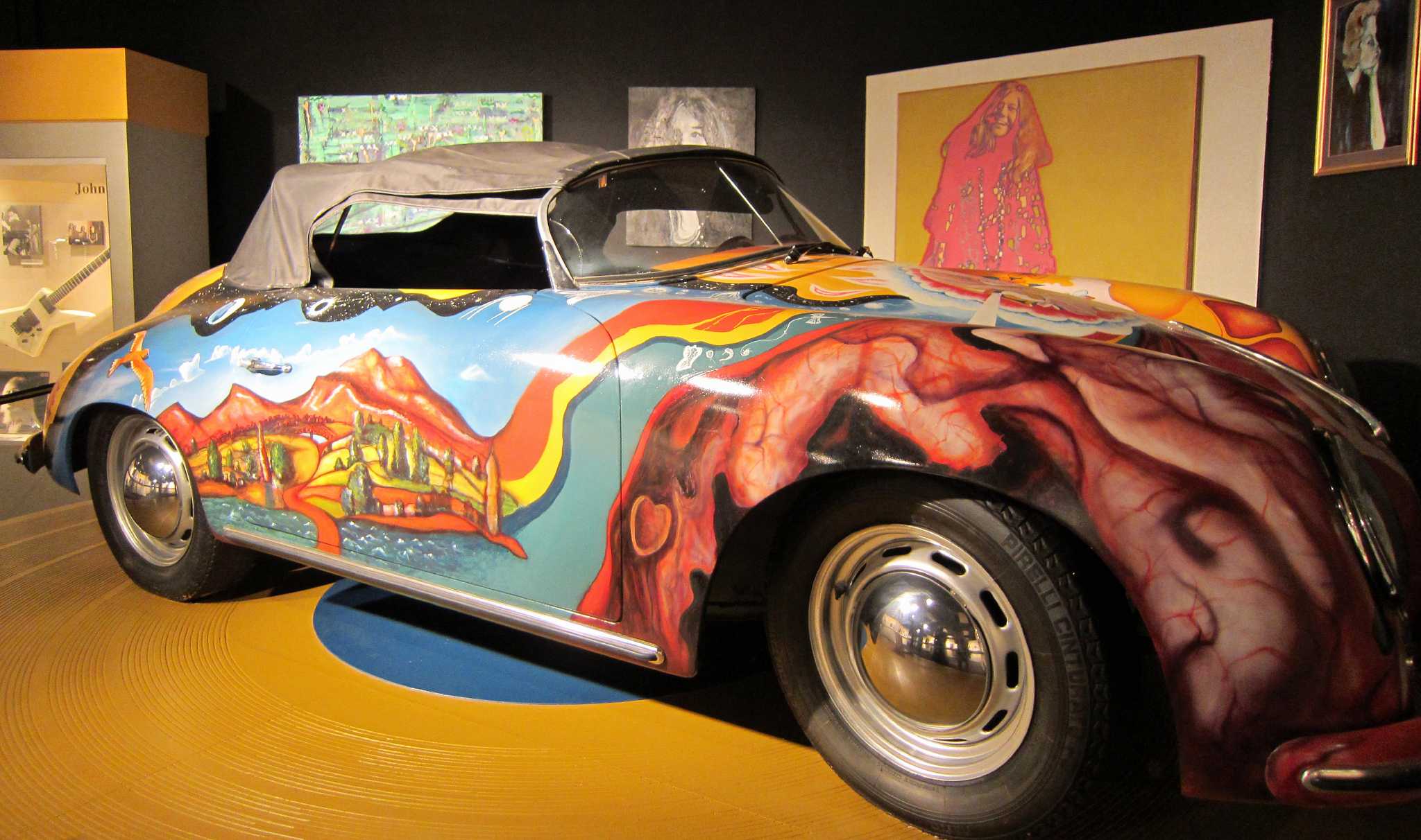 Janis Joplin's psychedelic Porsche going on auction block
