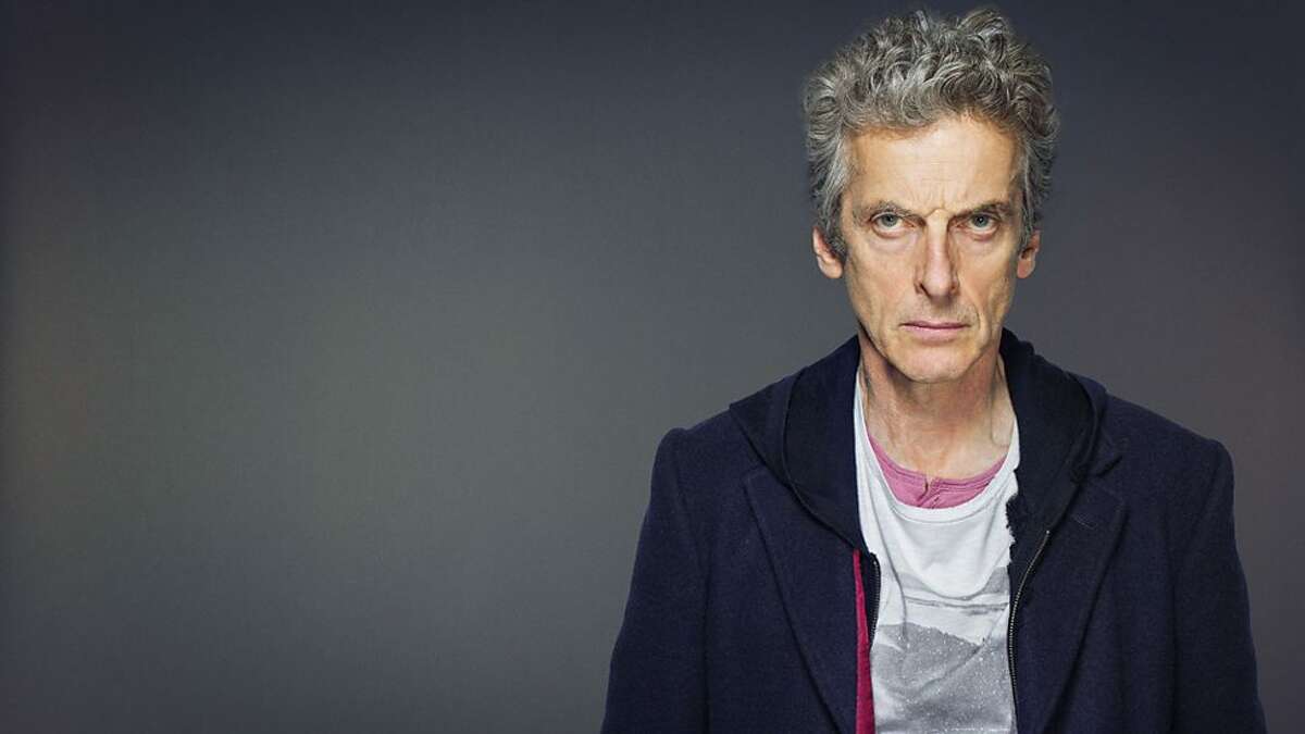 Actor Peter Capaldi plays the Doctor's current incarnation: cantankerous, big-hearted, goofy, well-meaning and sometimes mean.