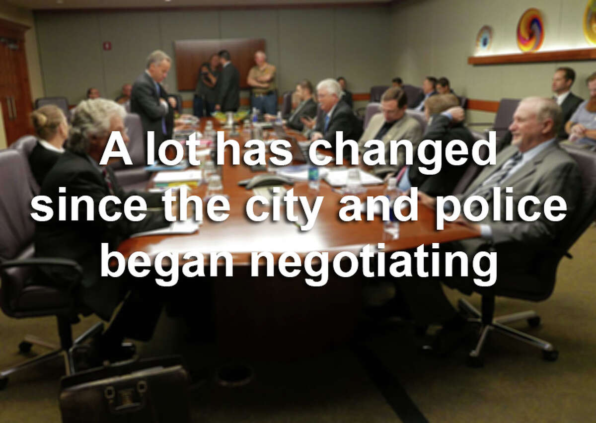 This is what has happened in the world since the city of San Antonio and SAPD began haggling over a new labor contract back in March 2014.
