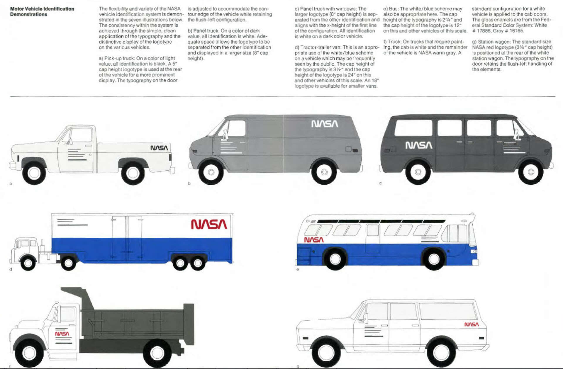 Nasa Graphics Identifier Vintage NASA graphics manual is a design nerd's dream come true