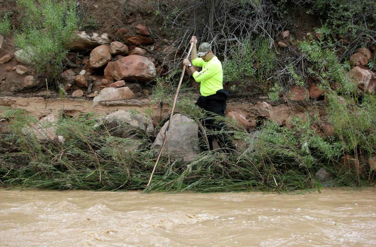 zion national park flash flood today