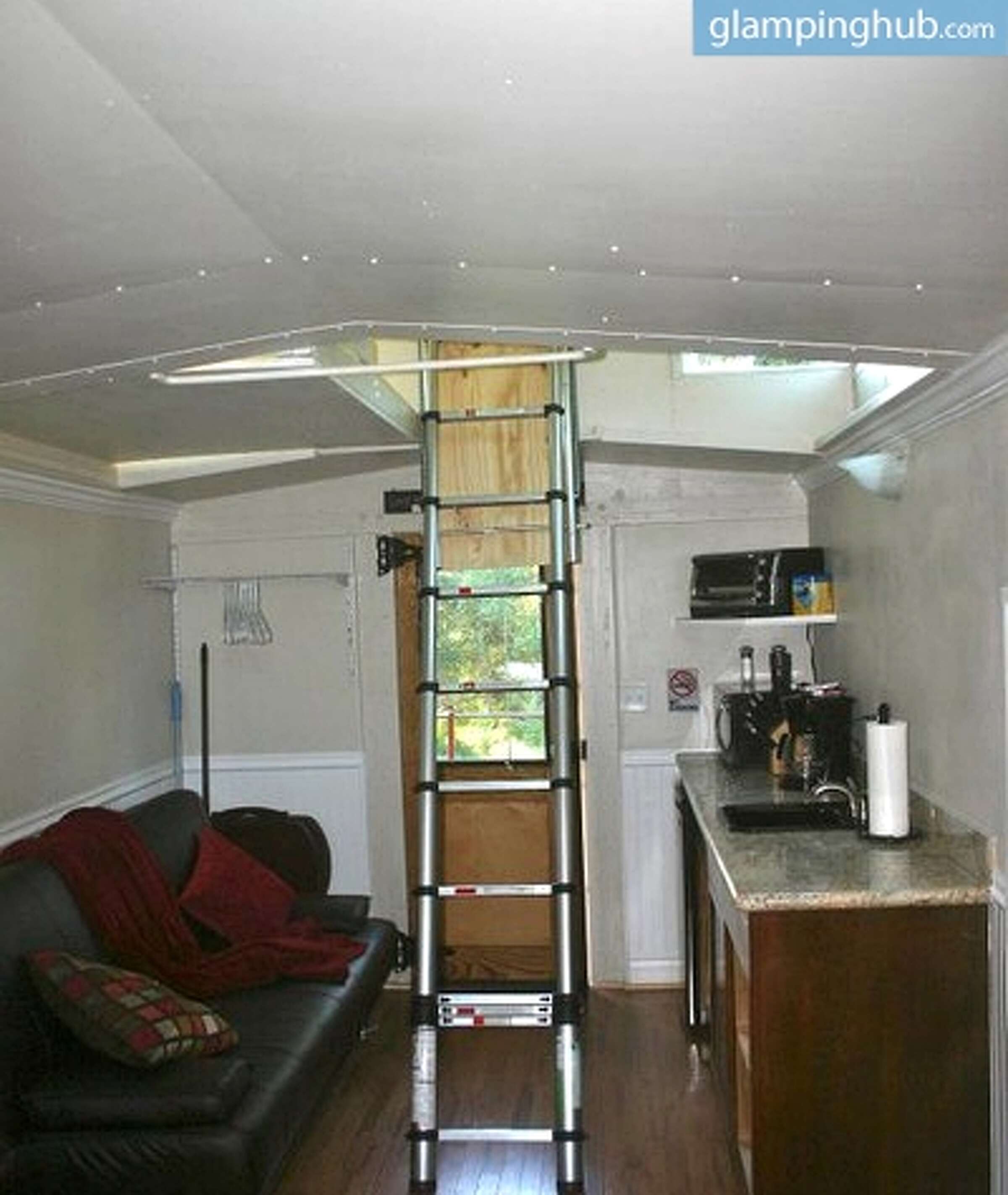 Who needs camping when you can go caboose 'glamping'?