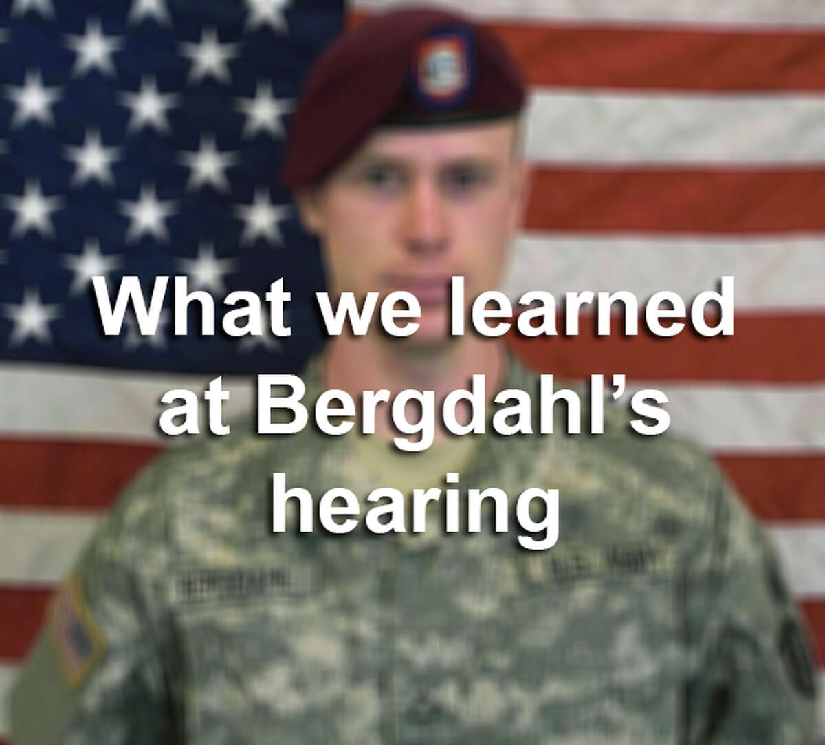 Click through the gallery to see what we learned at Bergdahl's hearing today.