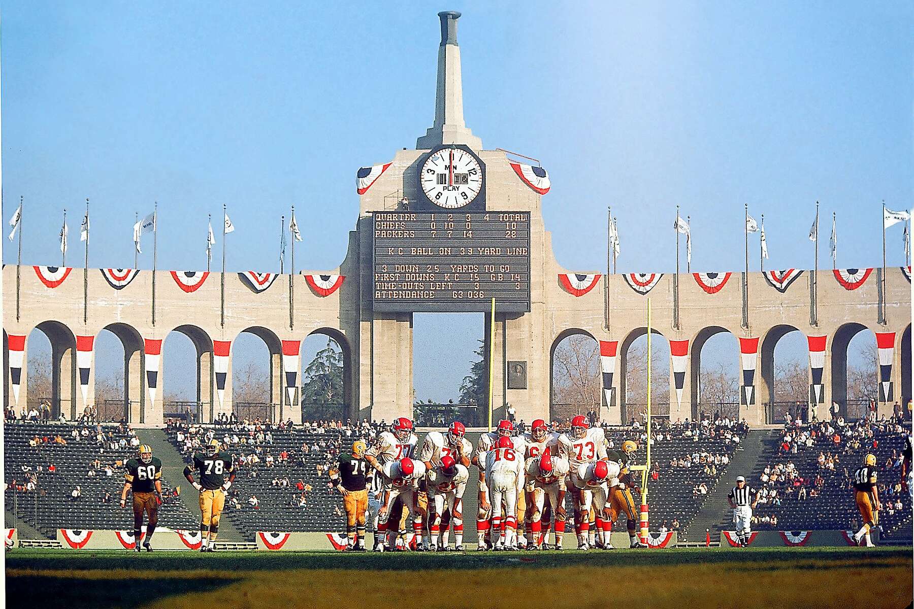 Los Angeles Memorial Coliseum, Los Angeles Rams football stadium - Stadiums  of Pro Football