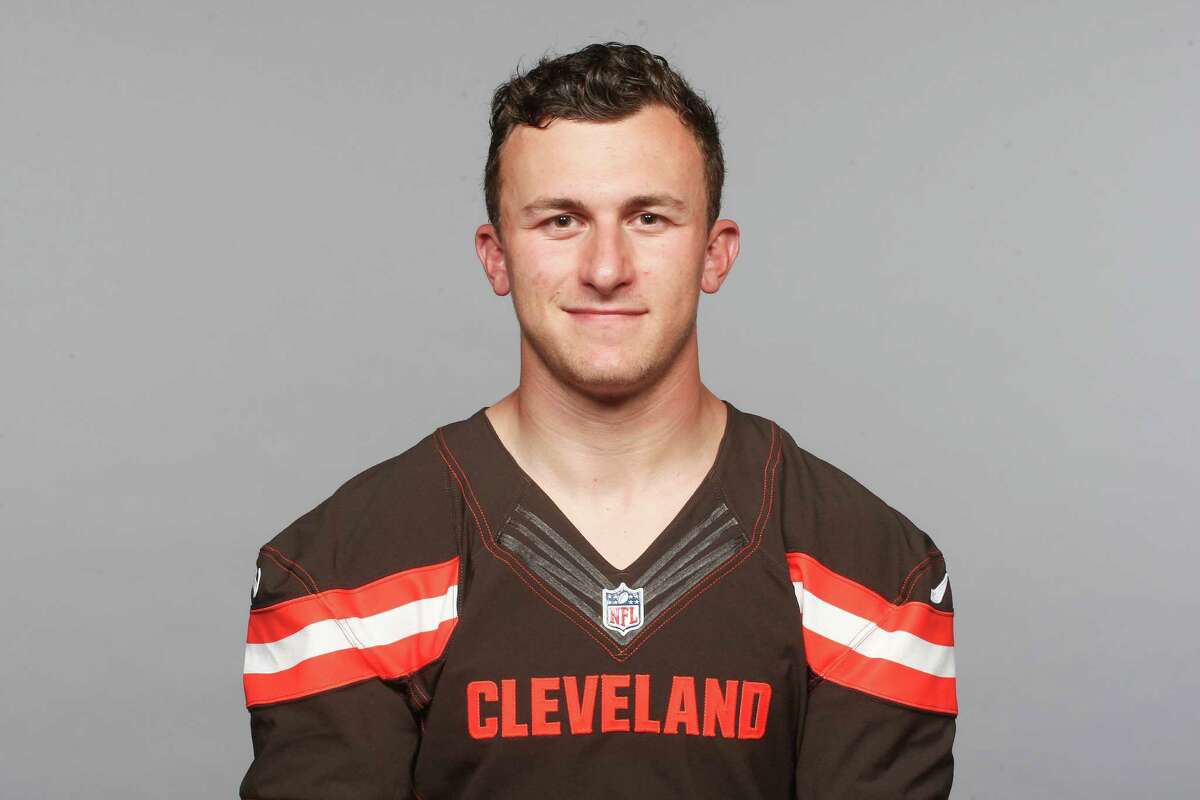 This is a 2015 photo of Johnny Manziel of the Cleveland Browns NFL football team. This image reflects the Cleveland Browns active roster as of Tuesday, June 9, 2015 when this image was taken. (AP Photo)