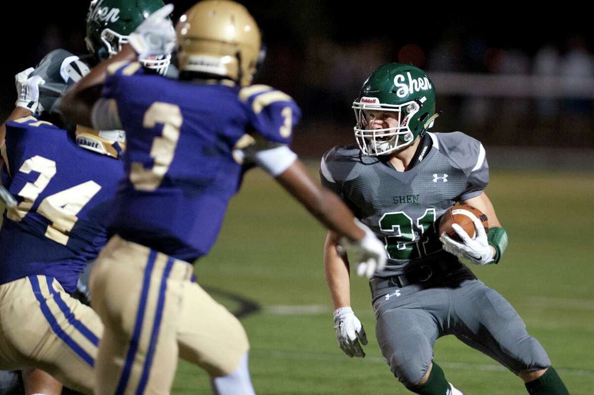 Shen Football Rolls To 48 28 Win Over CBA