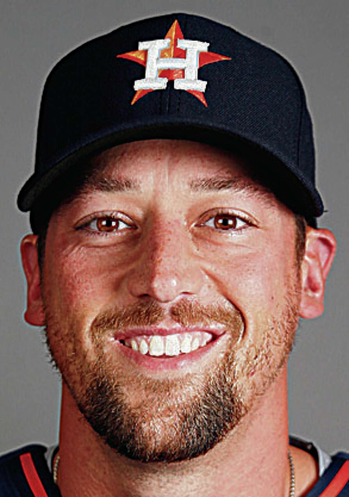Houston Astros relief pitcher Luke Gregerson photographed during Houston Astros spring training at the Osceola County facility, Thursday, Feb. 26, 2015, in Kissimmee. ( Karen Warren / Houston Chronicle )