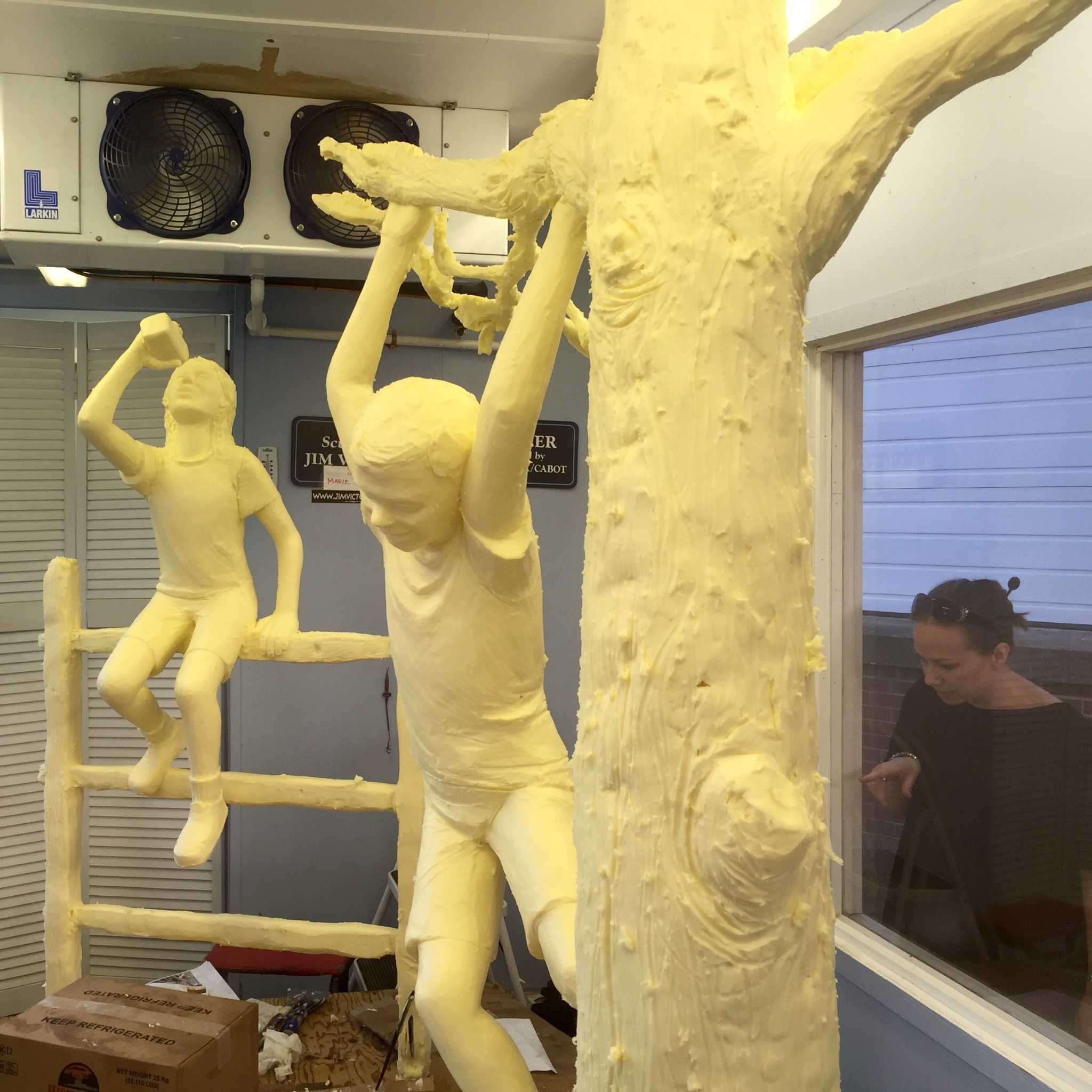 State Fair reveals 2019 butter sculpture