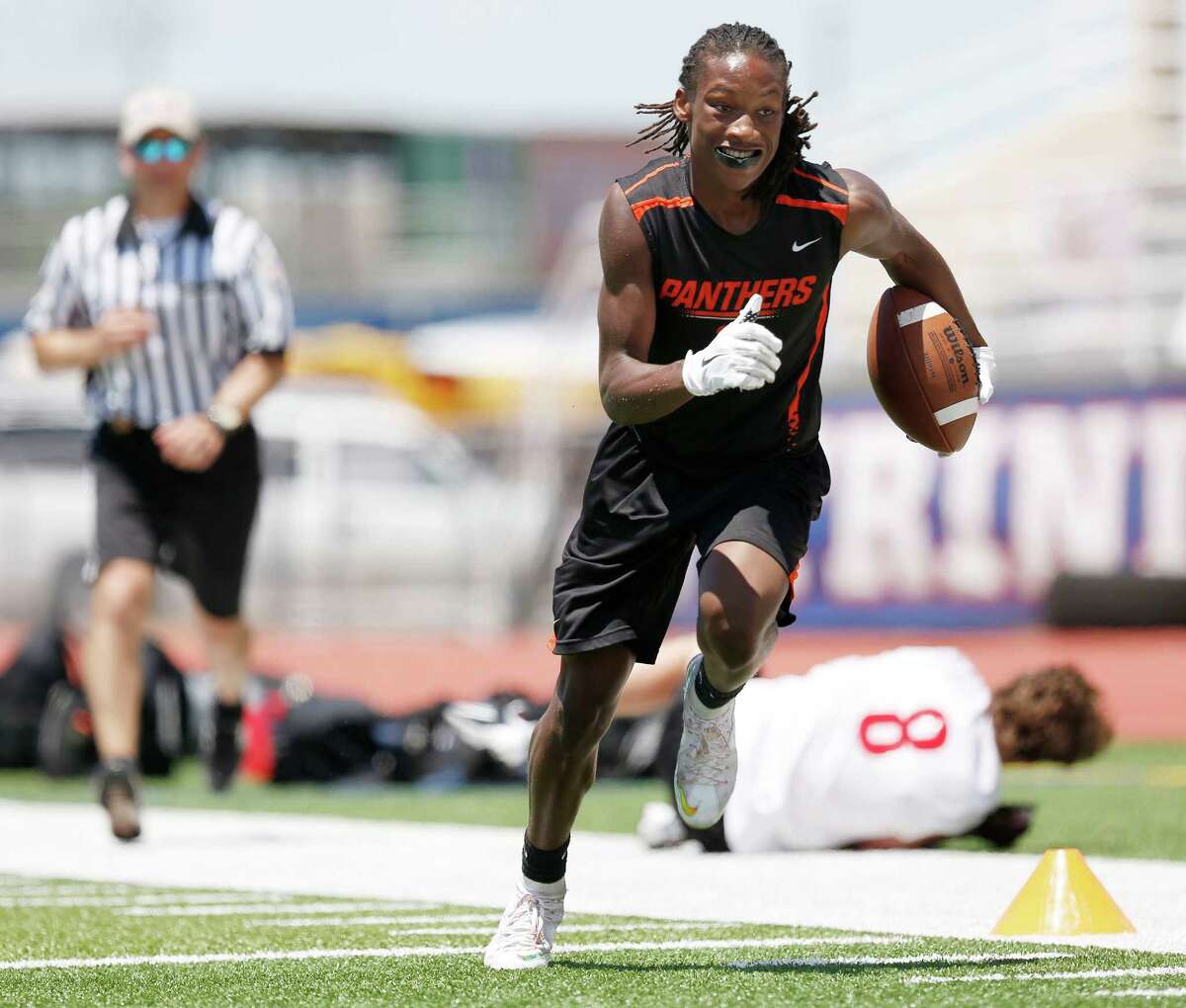 The growth of 7-on-7 football in the summer, St. Pius X receiver JJ Jefferson runs in the TAPPS title game, has impacted offenses around the state.