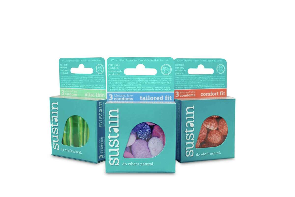 Sustain's organic, sustainable, non-toxic, fair trade condoms are now available in select Bay Area stores.