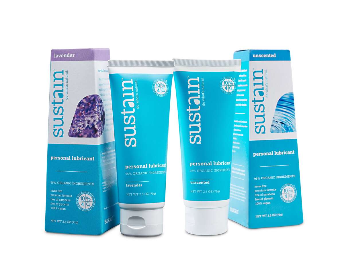 Sustain lubricants are all-natural, water-based and organic.