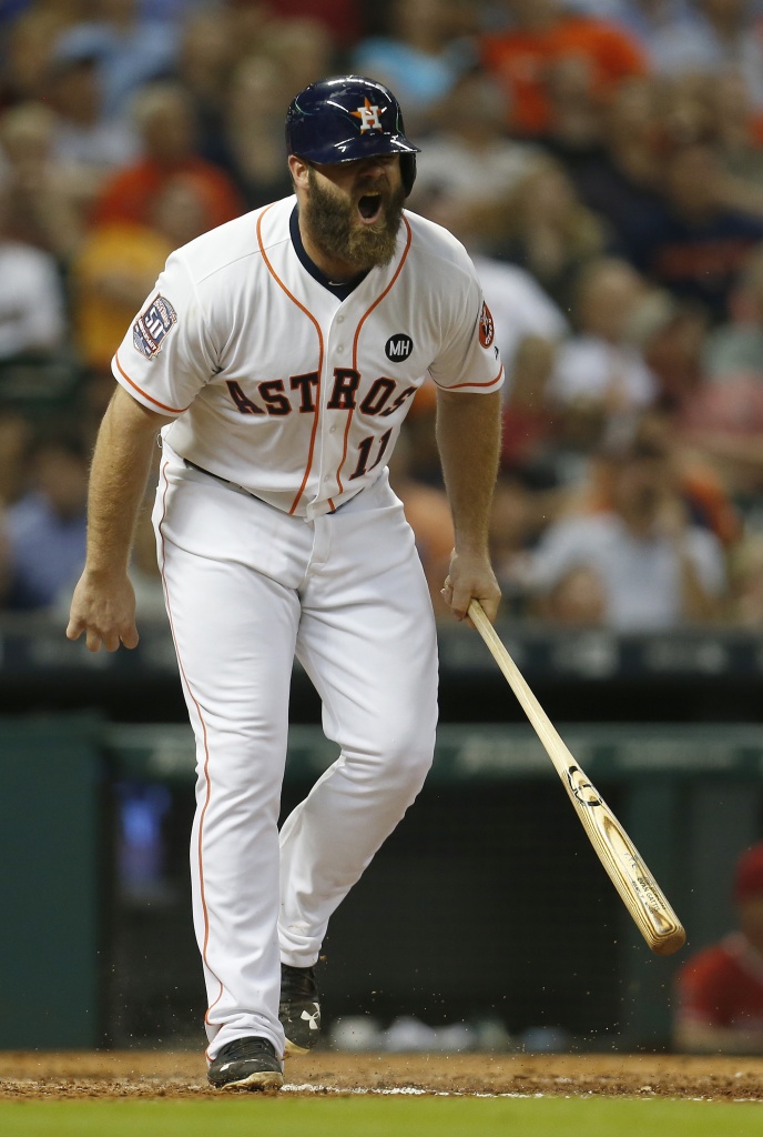 Recent hernia surgery to limit Astros' Evan Gattis this spring