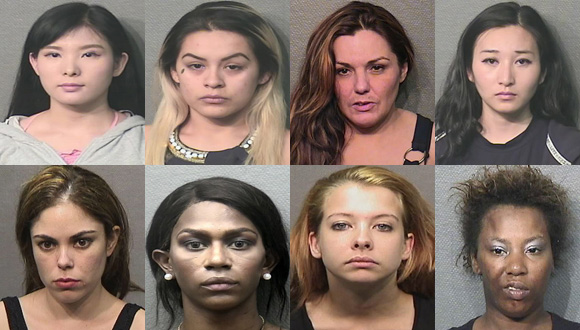20 Arrested In Houston Prostitution Busts Hpd Vice Demonstrates