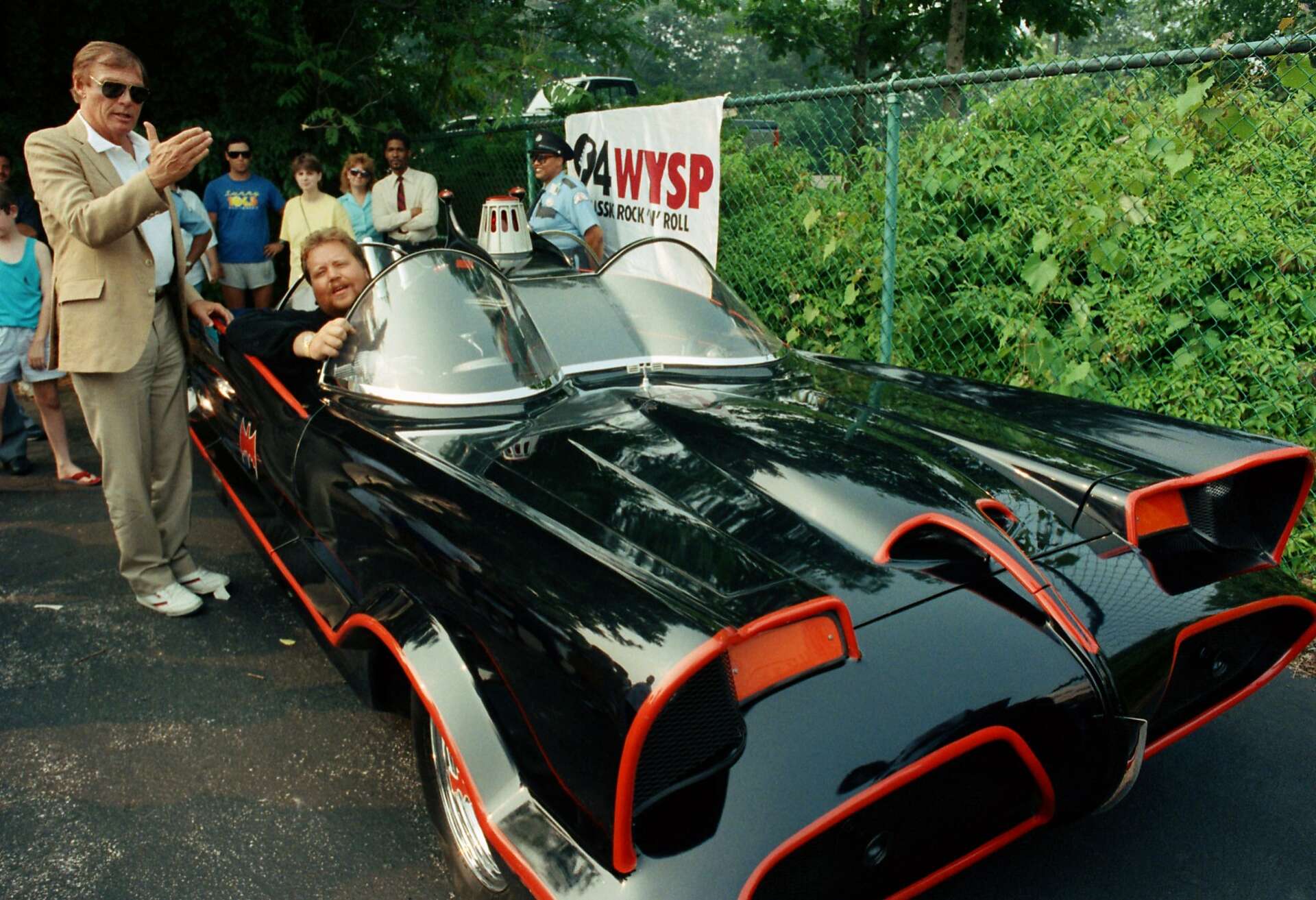 Adam West Batmobile Startup