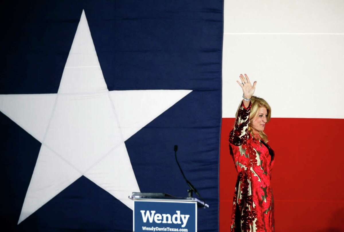 Wendy Davis lost the 2014 Texas gubernatorial race by almost 1 million votes. She said she hopes to run for office again someday but hasn't decided when.