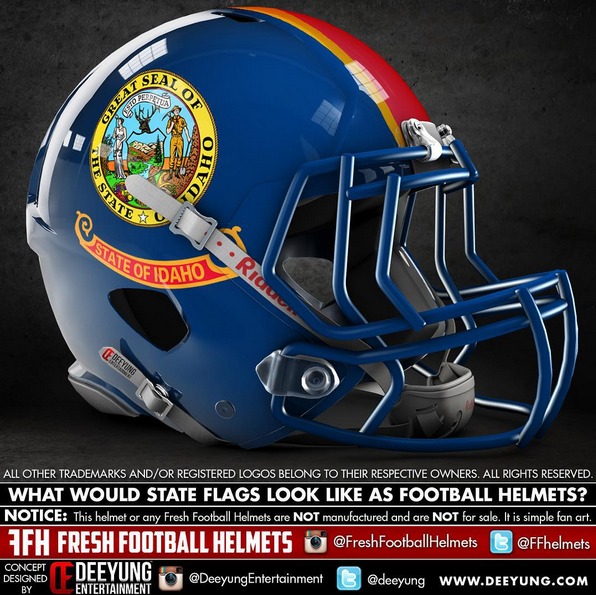 Cyclones To Sport State Flags On Helmets