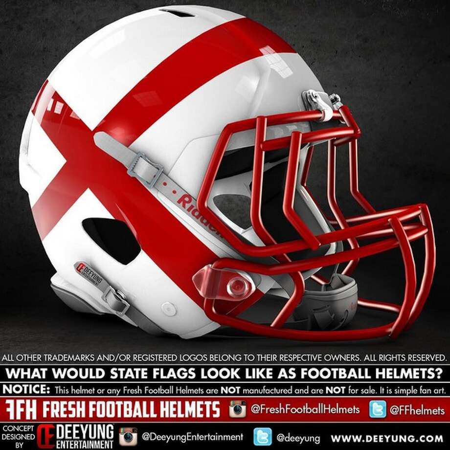 Football Helmets Redesigned To Look Like State Flags