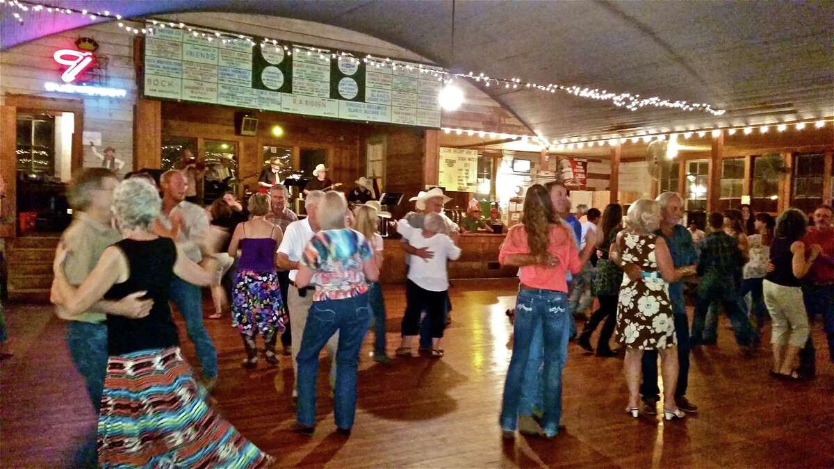 Twin Sisters Dance Hall in Blanco, Texas