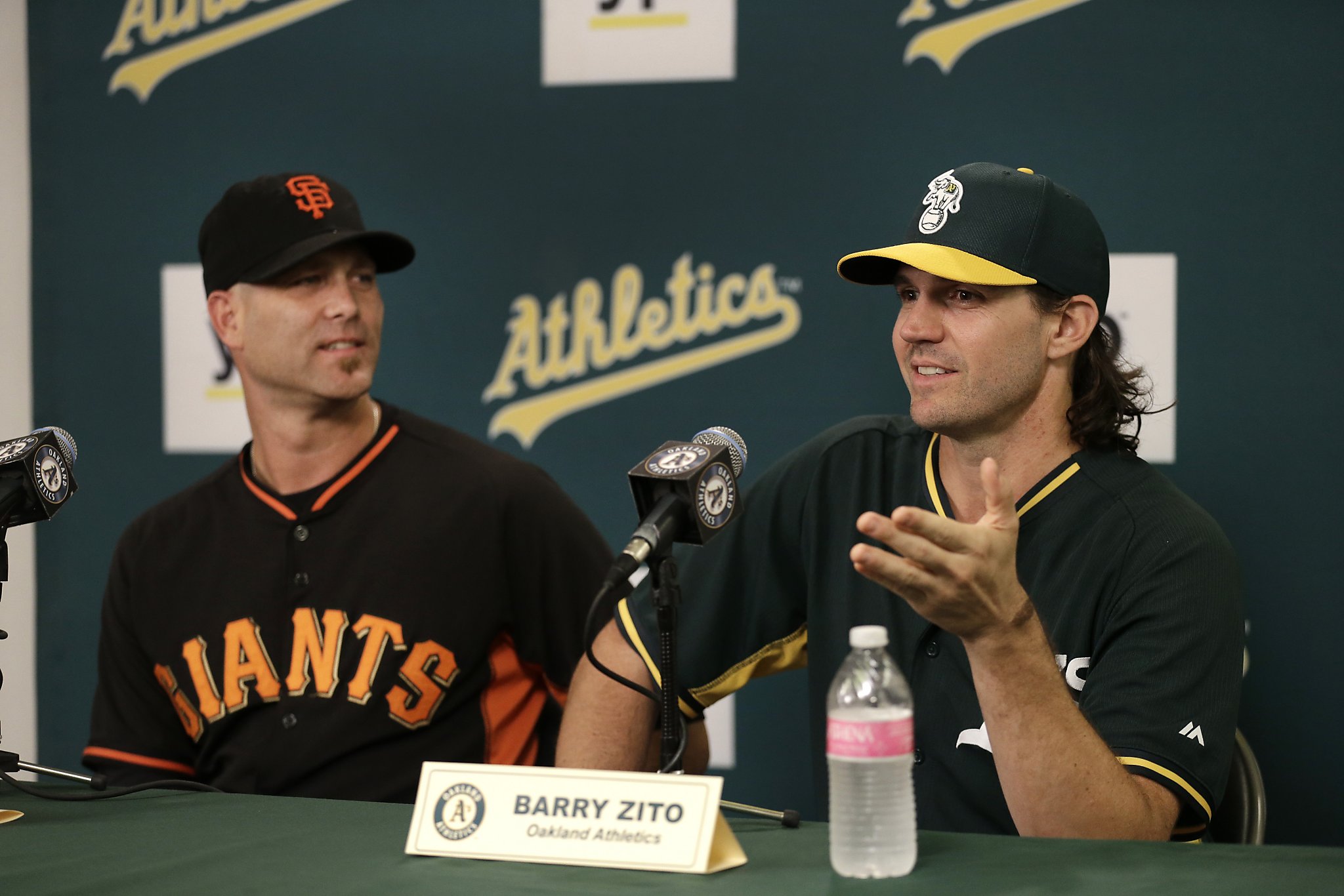 Tim Hudson, Barry Zito Thrilled With Chance To Go Head-to-head