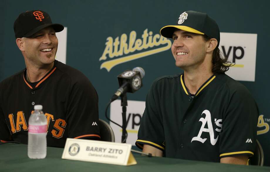 Tim Hudson, Barry Zito thrilled with chance to go head-to-head - SFGate