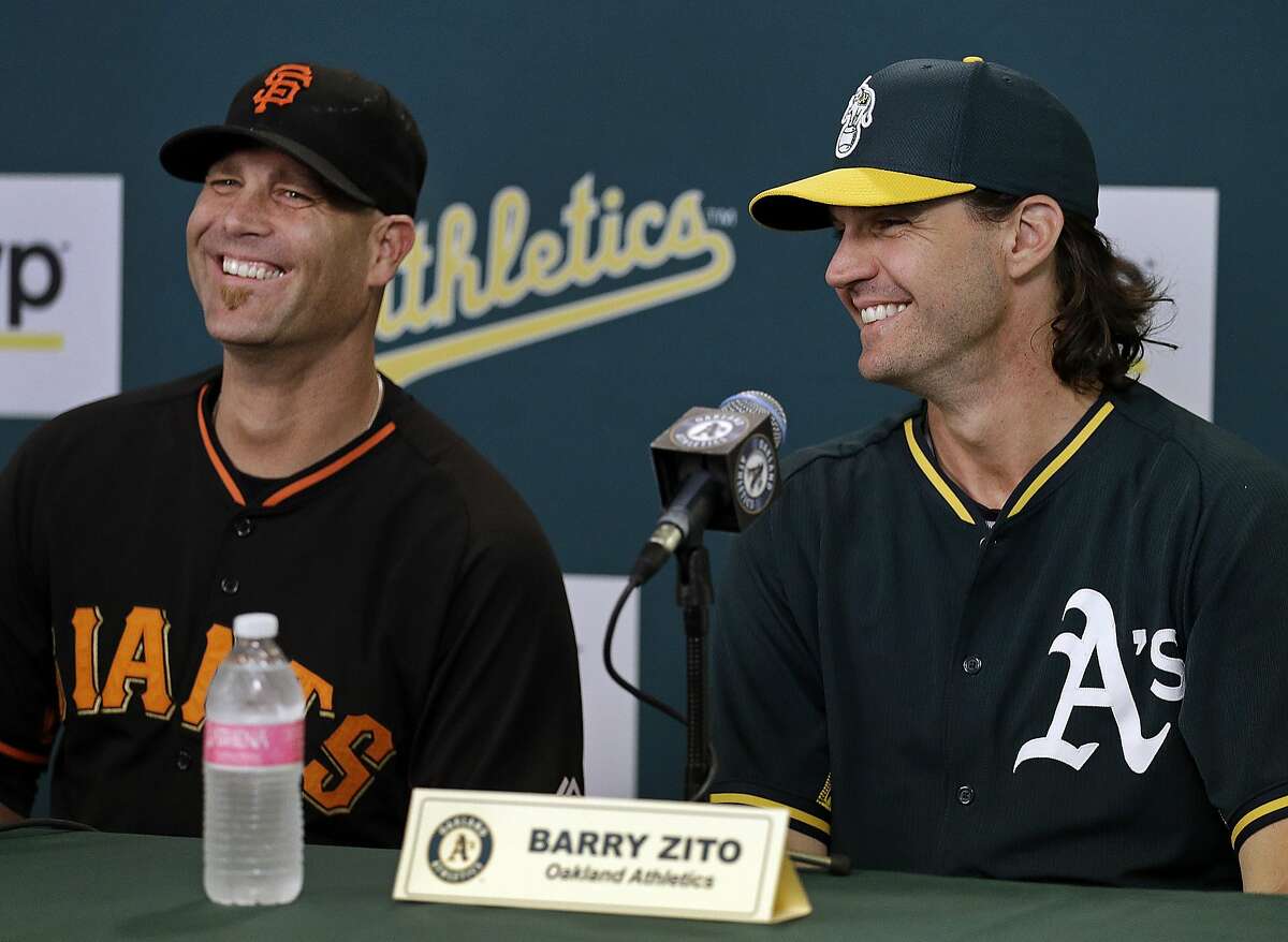 Tim Hudson, Barry Zito thrilled with chance to go head-to-head