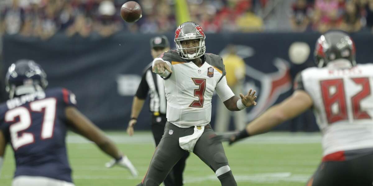 Tampa Bay's Jameis Winston, the first NFL quarterback to throw for 450 yards in consecutive games, last faced the Texans as a rookie in 2015.