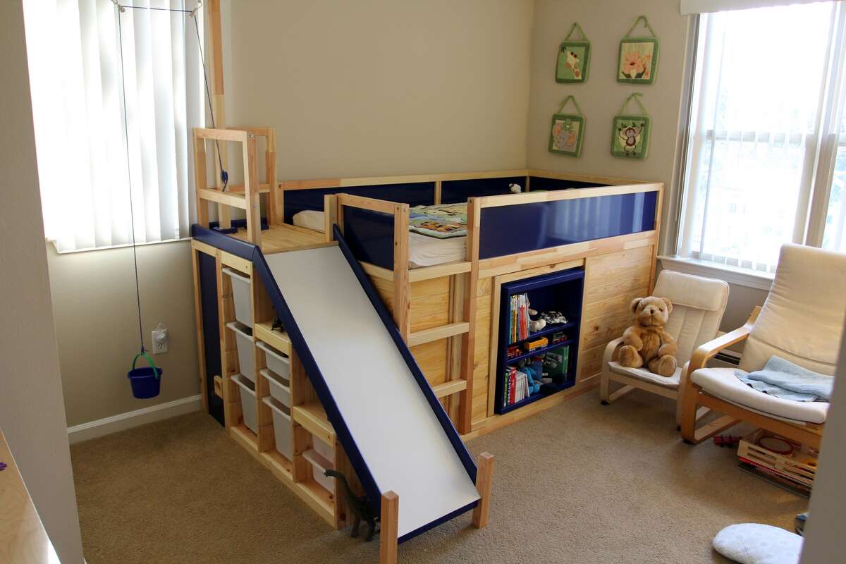 Learn how to make an awesome kids' bed with Ikea parts from a Stanford