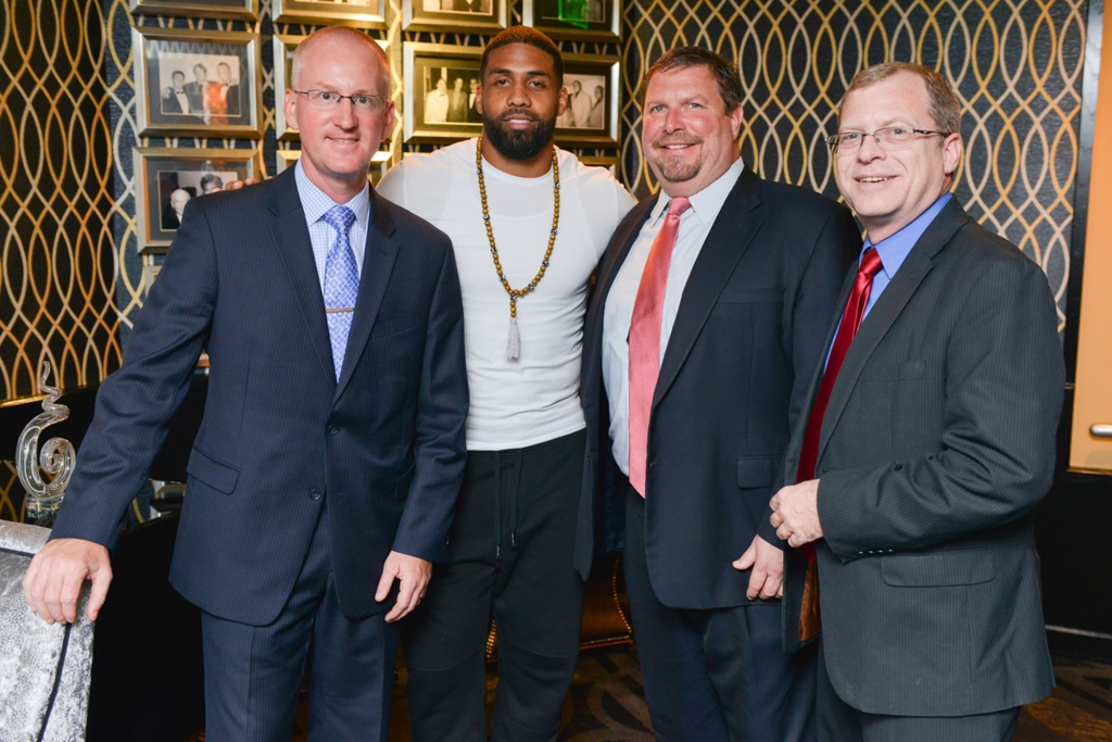 Arian Foster's charity event at Morton's