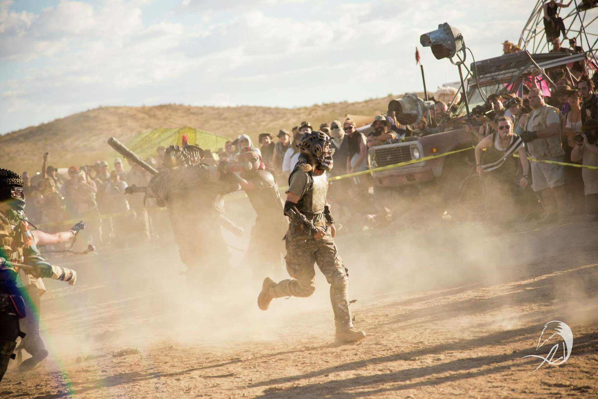 Die-hard Mad Max fans take to the desert for 'Wasteland Weekend'