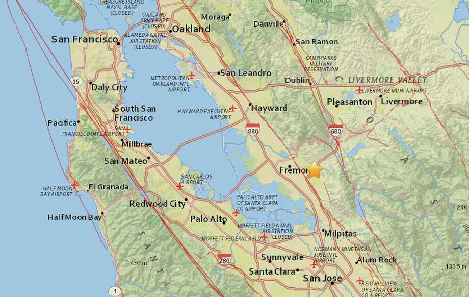 Small earthquake strikes near Fremont SFGate